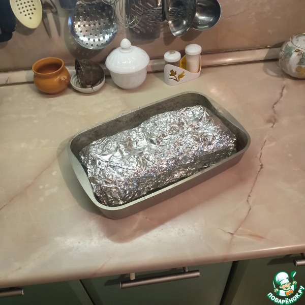 Свинина на шпажках с беконом и картофелем