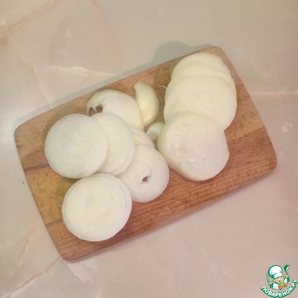 Свинина на шпажках с беконом и картофелем