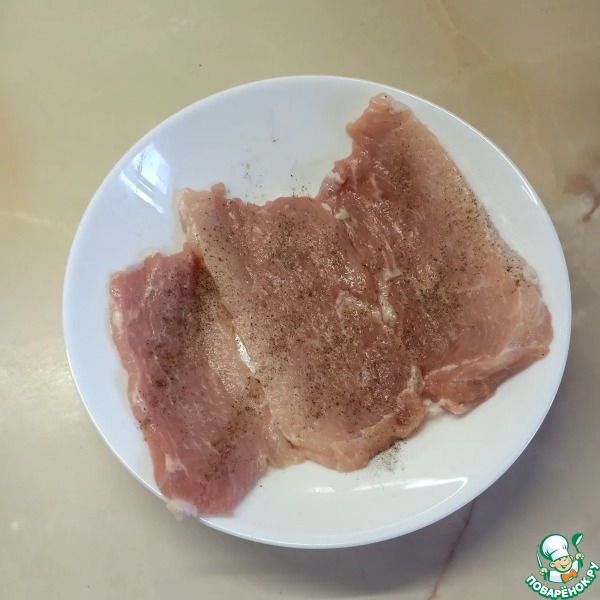 Свинина на шпажках с беконом и картофелем