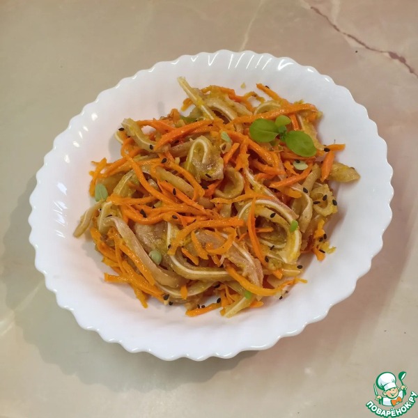 Свиные ушки по-корейски