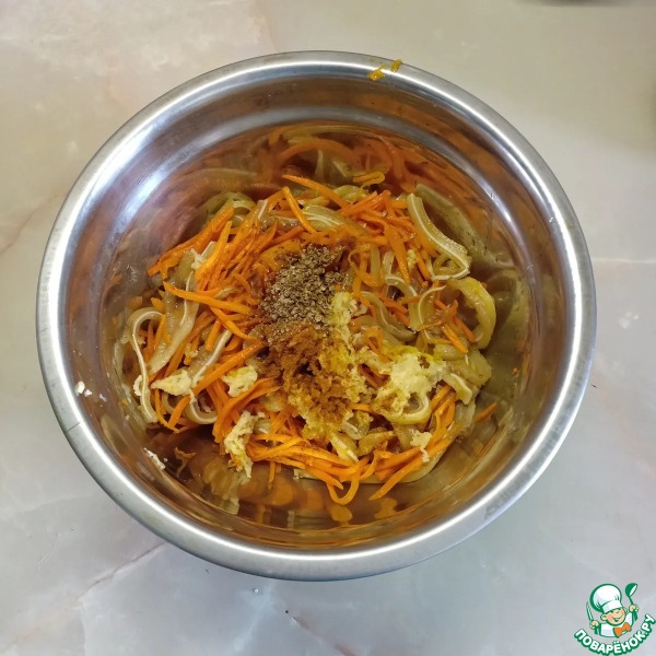 Свиные ушки по-корейски