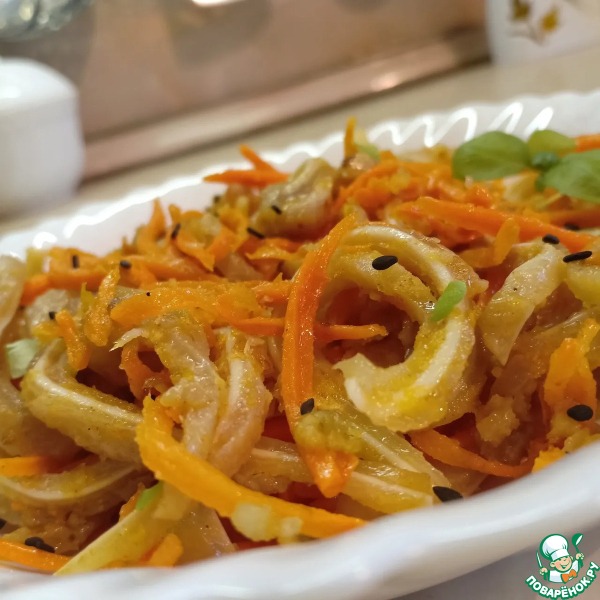 Свиные ушки по-корейски