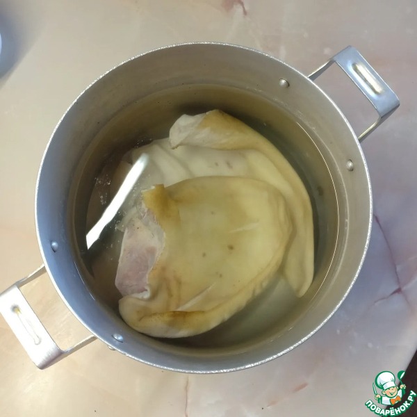 Свиные ушки по-корейски