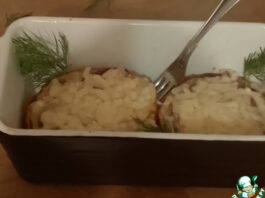 Традиционный рыбный пирог в кожуре картофеля