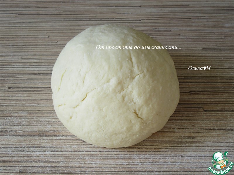 Творожное печенье с сыром