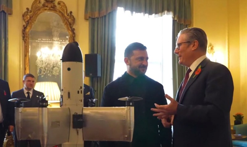 В Британии будут производить украинские дроны-перехватчики Octopus