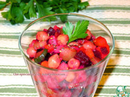 Винегрет с нутом