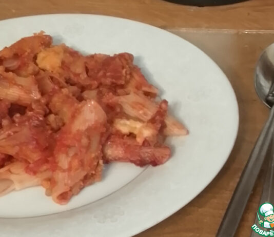 Запеканка из томатов и чечевицы