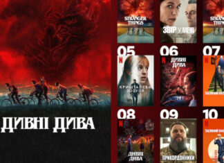 10 самых популярных сериалов на Netflix, которые активно просматривают украинцы