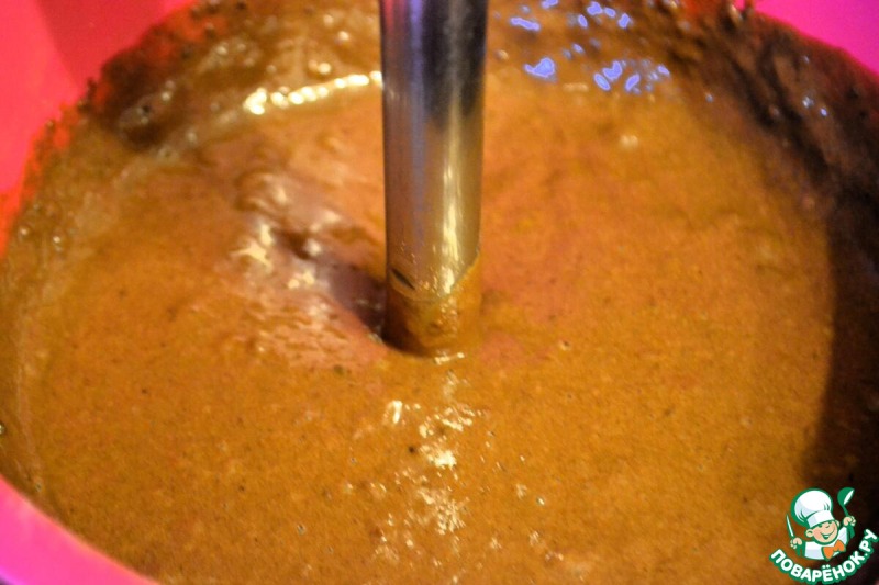 А-ля брауни с бананом