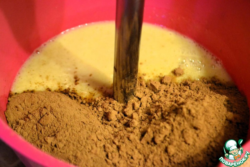 А-ля брауни с бананом