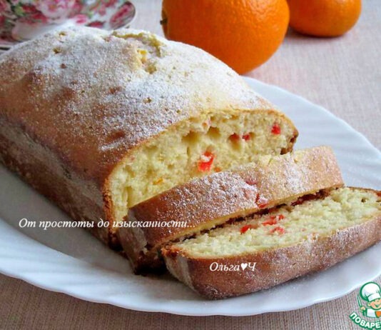 Апельсиновый кекс с кумкватом