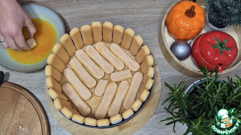 Апельсиновый тирамису