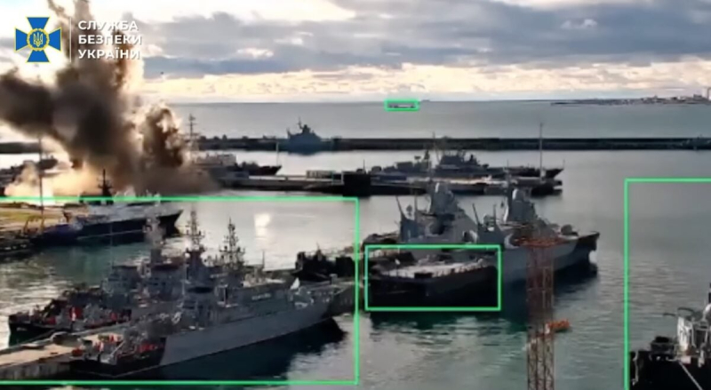 Британская разведка оценила последствия удара &laquo;Sub Sea Baby&raquo; по порту Новороссийска