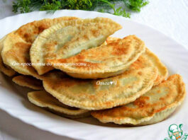 Чебуреки с капустой и шпинатом