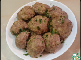 Домашние котлеты из кабачка с фаршем