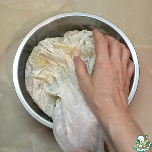 Картофель в сметанном маринаде