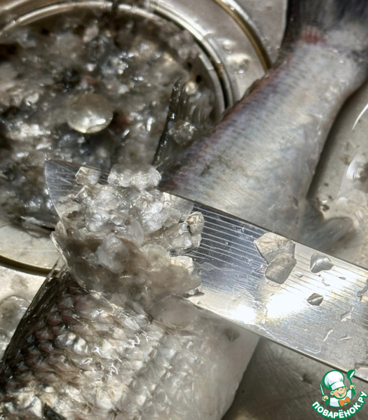 Кефаль. В духовке