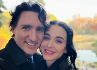 Кэти Перри впервые показала романтические фото с новым бойфрендом Джастином Трюдо