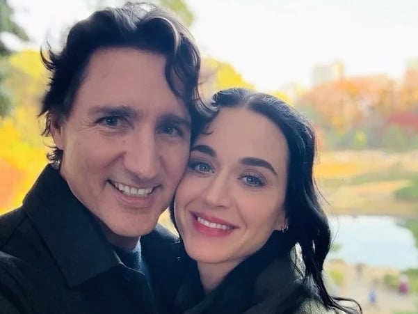 Кэти Перри впервые показала романтические фото с новым бойфрендом Джастином Трюдо