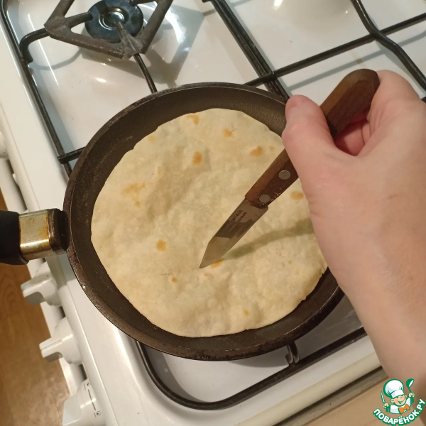 Кыстыбый на майонезе