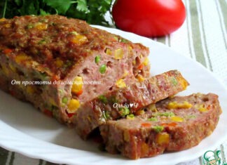 Мясной хлебец «Конфетти»