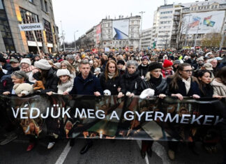 На фоне скандала с издевательствами над детьми: Тысячи людей вышли на митинг против правительства Орбана
