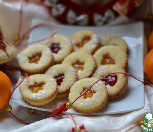 Новогоднее печенье