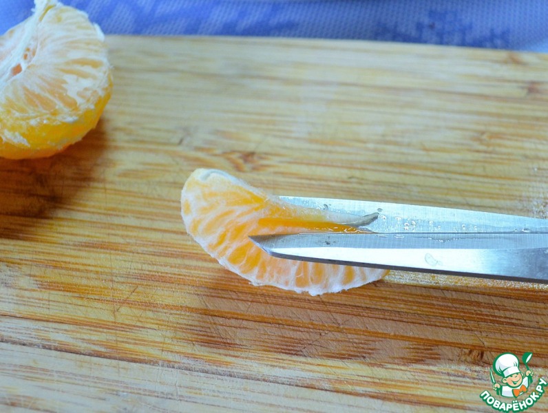 Новогодний фруктовый салат