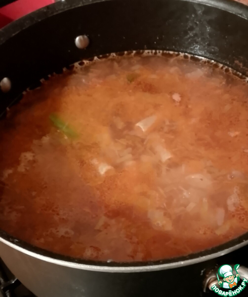 Острая паста с нутом и лимоном