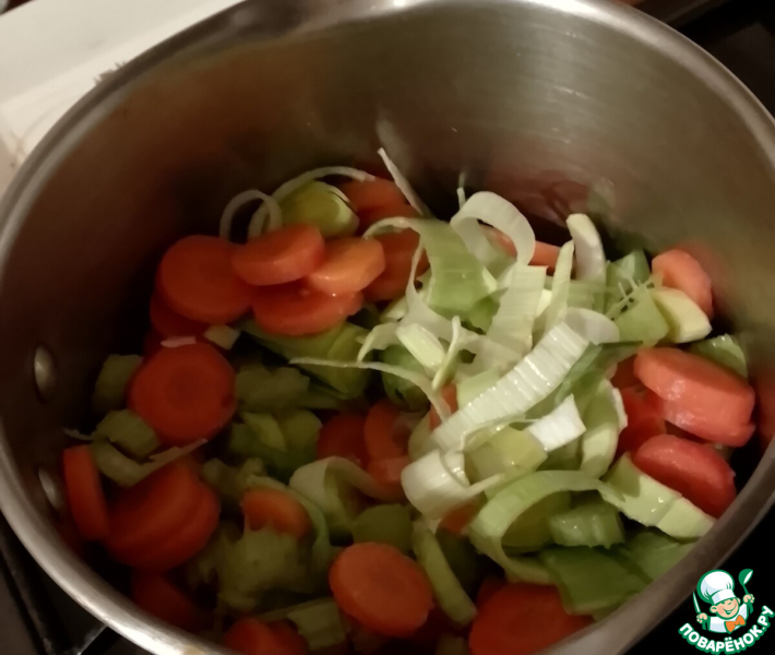 Острая паста с нутом и лимоном