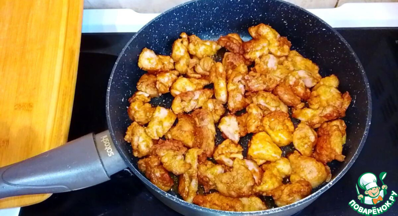 Паста с курицей по-тоскански