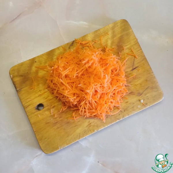 Печеночный торт с грибами