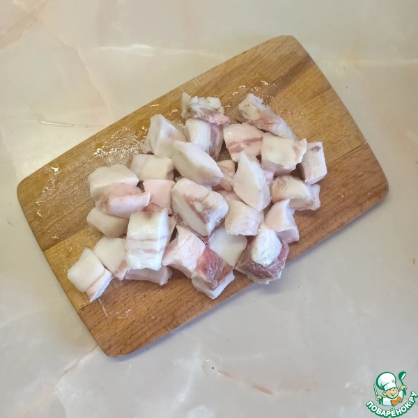 Печеночный торт с грибами