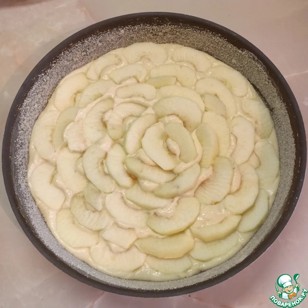 Пирог яблочный "Домашний"