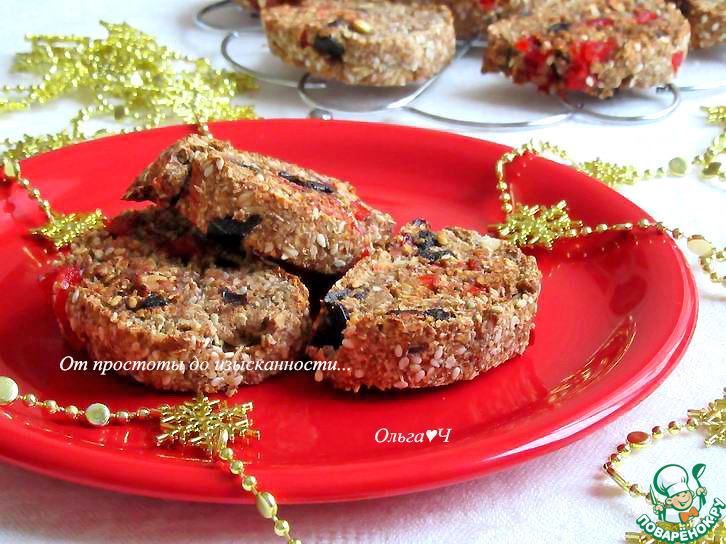 Постные овсяные бискотти