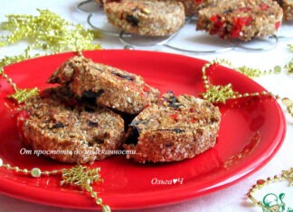 Постные овсяные бискотти