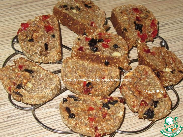 Постные овсяные бискотти