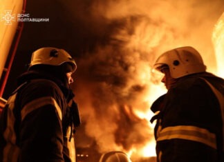 РФ массированно атаковала энергетику Полтавщины. Зафиксированы прямые попадания