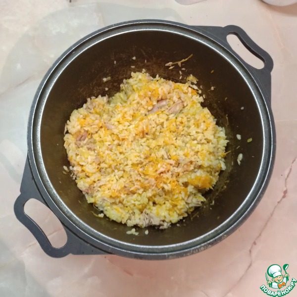 Рис с консервированным тунцом