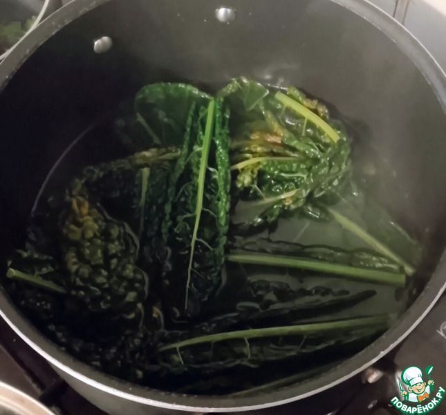 Ризото с соусом "Закуска монстра"