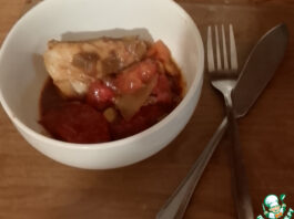 Рыбное карри с манго