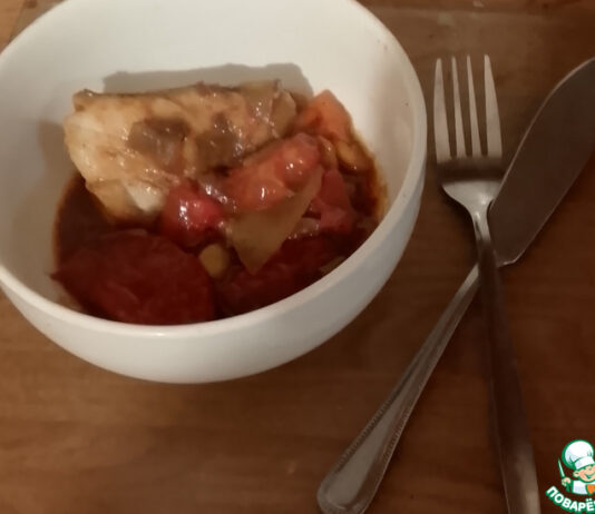 Рыбное карри с манго