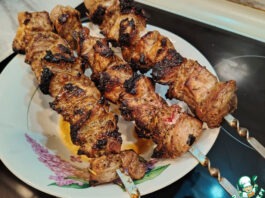 Шашлык в электрошашлычнице «Особый»