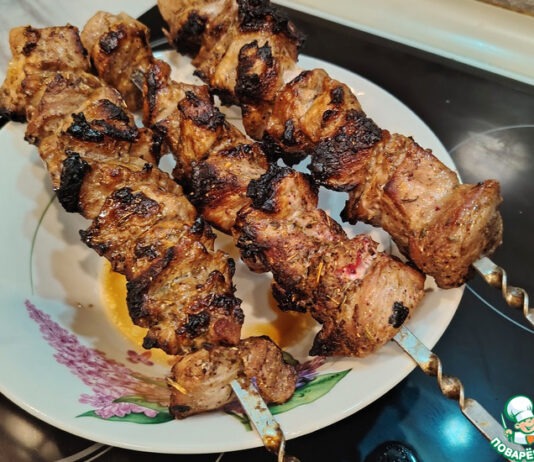 Шашлык в электрошашлычнице «Особый»