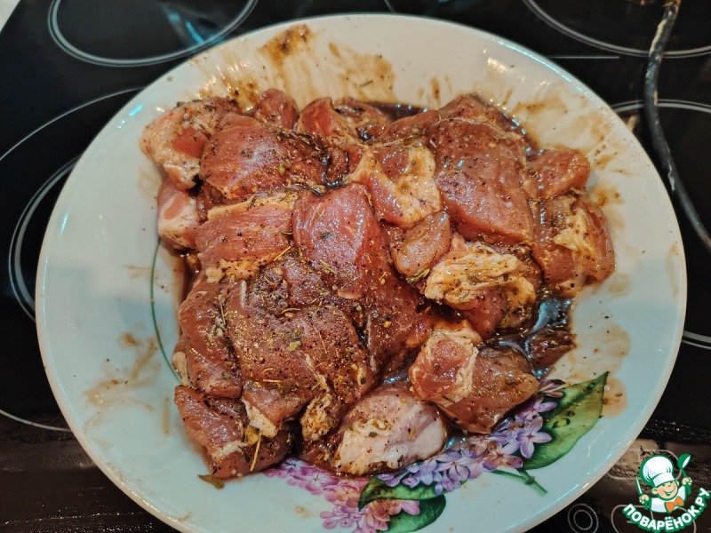 Шашлык в электрошашлычнице "Особый"