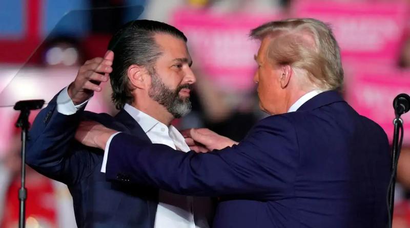 Сын Трампа набросился на Зеленского из-за коррупции и «затягивания» войны