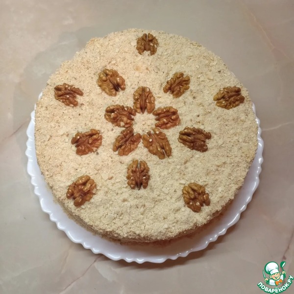 Торт «Наполеон» на сковороде