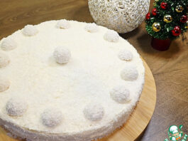 Торт Рафаэлло из вафельных коржей