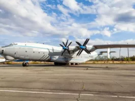 В России разбился военно-транспортный самолет АН-22